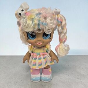 Kindi Kids Marsha Mello Doll Moose Toys 7" Pastel Hair Big Eye Doll Figure